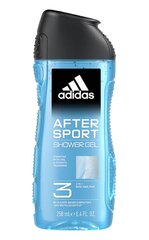 Гель для душа Adidas After Sport, 250 мл цена и информация | Adidas Косметика для тела | kaup24.ee