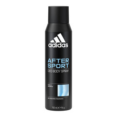 Spreideodorant meestele Adidas After Sport, 150 ml hind ja info | Deodorandid | kaup24.ee