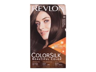 Juuksevärv Revlon Colorsilk 33 Dark Soft Brown, 59,1 ml цена и информация | Краска для волос | kaup24.ee