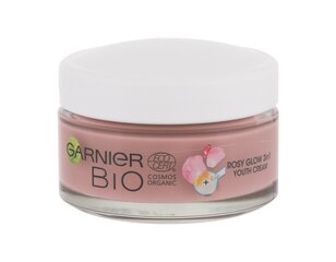 Näokreem Garnier Bio Rosy Glow 3in1, 50 ml hind ja info | Näokreemid | kaup24.ee