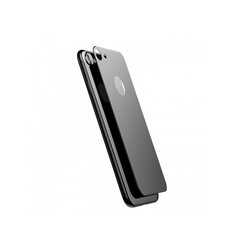 Baseus 4D Arc Back Glass Защитное стекло на заднюю часть телефона для Apple iPhone 8 Черное цена и информация | Защитные пленки для телефонов | kaup24.ee