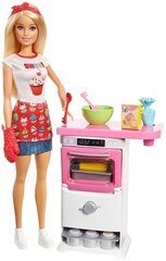 Mattel - Barbie Cooking & Baking Baker hind ja info | Tüdrukute mänguasjad | kaup24.ee