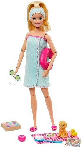 Nukk Mattel Barbie Wellness Spa Doll Blonde And Accessories Assort hind ja info | Tüdrukute mänguasjad | kaup24.ee