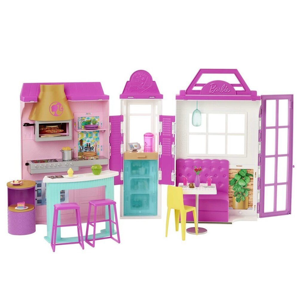 Mattel - Barbie Cook N Grill Restaurant цена и информация | Tüdrukute mänguasjad | kaup24.ee