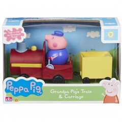 Character Options - Peppa Pig Grandpa Pig s Train & Carriage (English) цена и информация | Игрушки для девочек | kaup24.ee