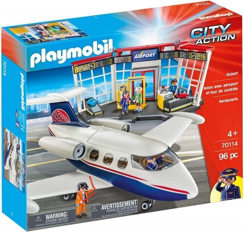 Playmobil 70114 - City Action Airport цена и информация | Tüdrukute mänguasjad | kaup24.ee