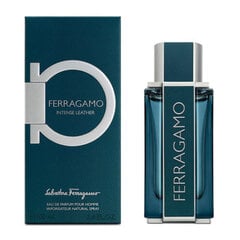 Парфюмированная вода Salvatore Ferragamo Ferragamo Intense Leather EDP для мужчин, 30 мл цена и информация | Мужские духи | kaup24.ee