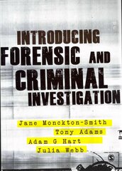 Introducing Forensic and Criminal Investigation hind ja info | Ühiskonnateemalised raamatud | kaup24.ee