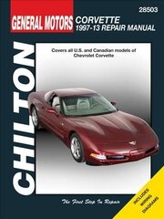 Chevrolet Corvette (Chilton): 1997-2013 hind ja info | Reisiraamatud, reisijuhid | kaup24.ee