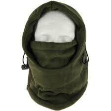 Roheline kapuuts koos näo- ja kaelakaitsega. Deluxe Green Snood with Face Guard hind ja info | Kalastusriided, kalamehe saapad | kaup24.ee