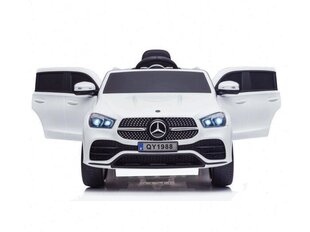 Mercedes-benz GLE 450 12v muusikamooduliga, valge hind ja info | Laste elektriautod | kaup24.ee
