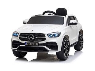 Mercedes-benz GLE 450 12v muusikamooduliga, valge hind ja info | Laste elektriautod | kaup24.ee