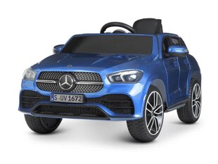 Elektriauto Mercedes-benz GLE 450 12v muusikamooduliga, sinise lakiga hind ja info | Laste elektriautod | kaup24.ee