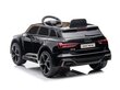 Elektriauto lastele Audi RS6 12v, muusikamooduliga kõrgläikega must цена и информация | Laste elektriautod | kaup24.ee