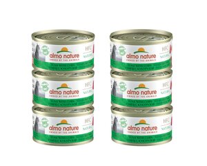 Almo Nature HFC Natural, для кошек, тунец со сладкой кукурузой, 6x70 г. цена и информация | Кошачьи консервы | kaup24.ee