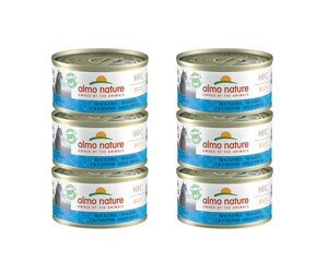 Almo Nature HFC Jelly, kassidele, makrell tarretises, 6x70g. hind ja info | Konservid kassidele | kaup24.ee