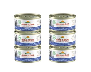 Almo Nature HFC Jelly, для кошек, морская рыба в желе, 6x70г цена и информация | Кошачьи консервы | kaup24.ee