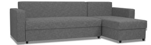 Угловой диван Lugan+, темно-серый цена и информация | Угловые диваны | kaup24.ee