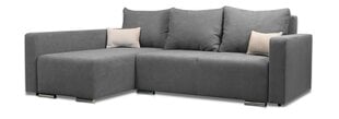 Угловой диван Megan, правый, темно-серый цена и информация | Угловые диваны | kaup24.ee
