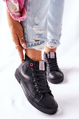 Naiste tossud Cross Jeans High Black II2R4021, must цена и информация | Женские туфли | kaup24.ee