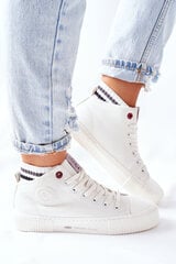 Naiste tennised Cross Jeans High White II2R4022, valge цена и информация | Женские туфли | kaup24.ee