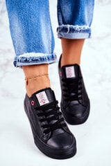 Naiste tennised Cross Jeans DD2R4029C, must цена и информация | Женские туфли | kaup24.ee