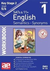 KS2 Semantics Year 5/6 Workbook 1 - Synonyms цена и информация | Книги для подростков и молодежи | kaup24.ee
