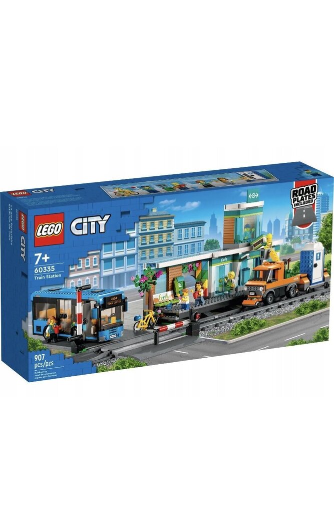 60335 Lego City raudteejaam hind ja info | Klotsid ja konstruktorid | kaup24.ee