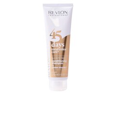 Revlon Professional šampoon ja palsam kuldsete toonide jaoks 45 päevaks täielikuks värvihoolduseks (šampoon ja palsam Golden Blondes) 275 ml hind ja info | Šampoonid | kaup24.ee