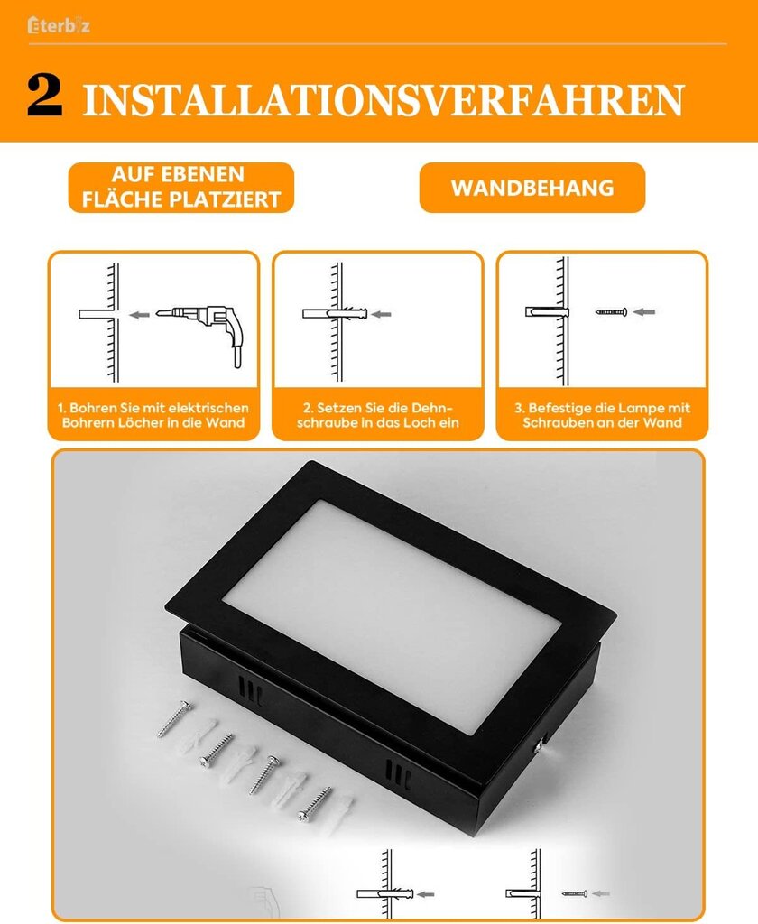 Eterbiz seinavalgusti hind ja info | Seinavalgustid | kaup24.ee