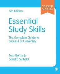 Essential Study Skills: The Complete Guide to Success at University 5th Revised edition hind ja info | Ühiskonnateemalised raamatud | kaup24.ee