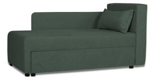 Детский диван кровать Villy, правый, зелёный цена и информация | Детские кровати | kaup24.ee