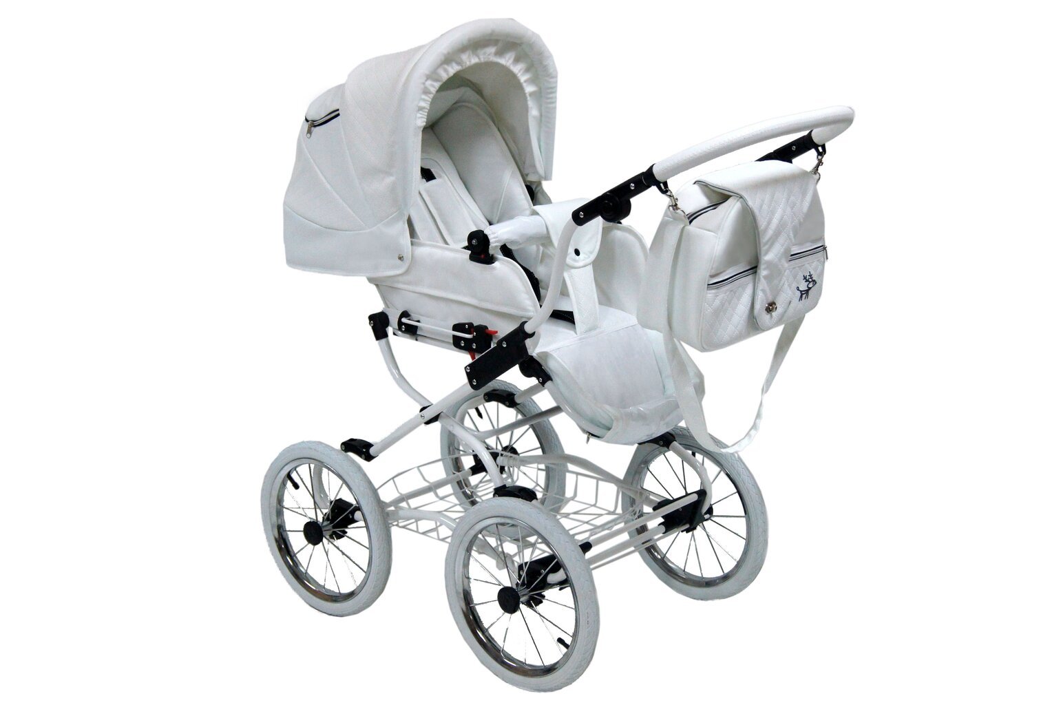 Jalutuskäru Isabell Baby Fashion 3in1 - white hind ja info | Vankrid, jalutuskärud | kaup24.ee