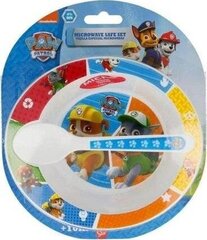 Nõudekomplekt beebidele Paw Patrol, 2 tk цена и информация | Посуда, тарелки, обеденные сервизы | kaup24.ee