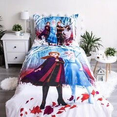 Laste voodipesu 140x200 Frozen Anna Elsa hind ja info | Voodipesukomplektid | kaup24.ee