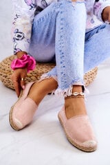 Naiste espadrillid Big Star JJ274955, roosa цена и информация | Женские туфли | kaup24.ee