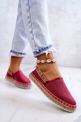 Naiste espadrillid Big Star JJ274880, roosa цена и информация | Женские туфли | kaup24.ee