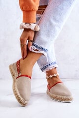 Naiste espadrillid Big Star JJ274879, pruun цена и информация | Женские туфли | kaup24.ee