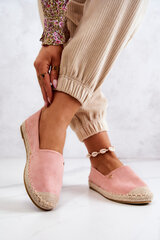 Naiste espadrillid Pink Joaquin 19050-H, roosa цена и информация | Женская обувь Cink Me, коричневая | kaup24.ee