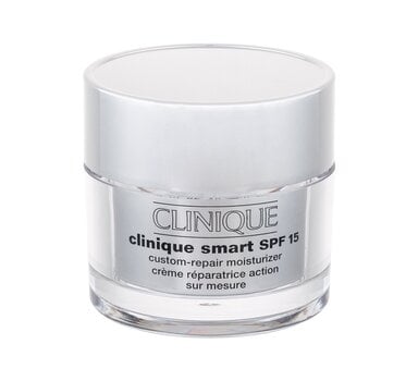 Niisutav näokreem kuivale/kombineeritud nahale Clinique Smart Custom-Repair SPF15 50 ml hind ja info | Näokreemid | kaup24.ee