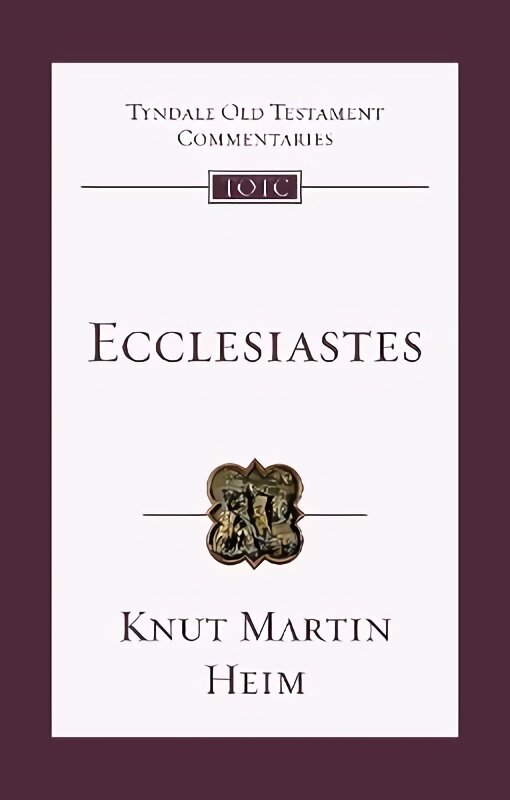 Ecclesiastes: An Introduction And Commentary цена и информация | Usukirjandus, religioossed raamatud | kaup24.ee