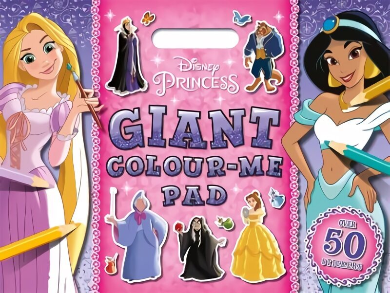 Disney Princess: Giant Colour Me Pad цена и информация | Väikelaste raamatud | kaup24.ee