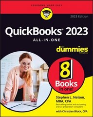 QuickBooks 2023 All-in-One For Dummies hind ja info | Majandusalased raamatud | kaup24.ee