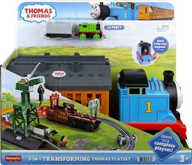 Fisher-Price - Thomas And Friends 2 In 1 Transforming Thomas цена и информация | MUST Металлическая бутылочка с Ярким рисунком (без BPA) (500ml) для мальчиков от 3+ лет Серая с Машинкой | kaup24.ee