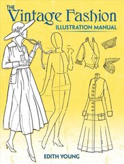 Vintage Fashion Illustration Manual цена и информация | Книги об искусстве | kaup24.ee
