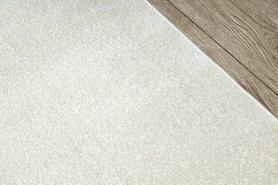 Rugsx ковровая дорожка Karmel, белая, 200 см цена и информация | Ковры | kaup24.ee