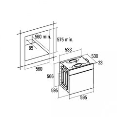 CATA Multifunction Oven hind ja info | Ahjud | kaup24.ee