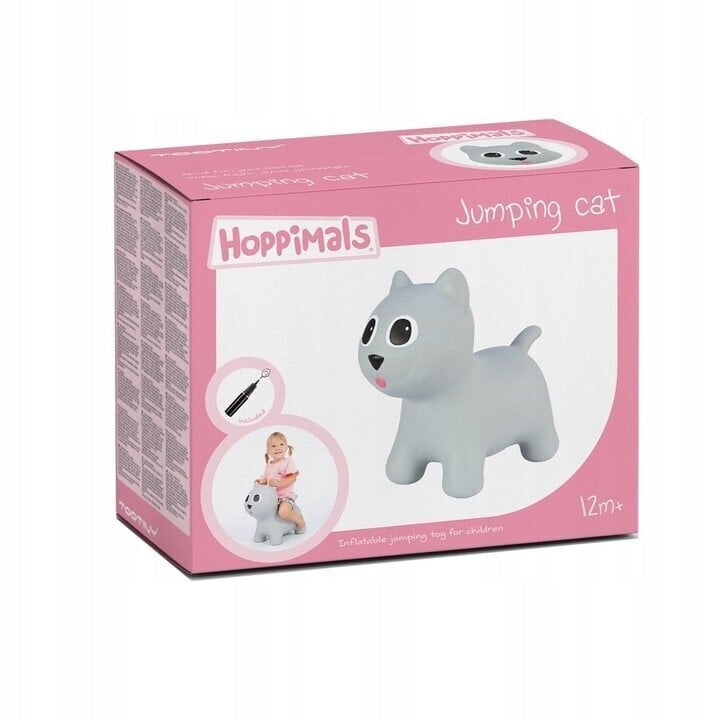 Hüppemänguasi Hoppimals Tootiny, hall цена и информация | Imikute mänguasjad | kaup24.ee