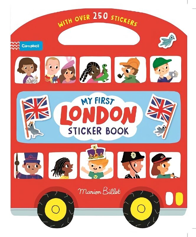 My First London Sticker Book hind ja info | Väikelaste raamatud | kaup24.ee