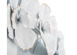 Seinapeegel Flower 82x85,5 cm, valge/kuldne цена и информация | Peeglid | kaup24.ee